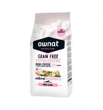 Ownat Cão Grain Free Hypo Lamb