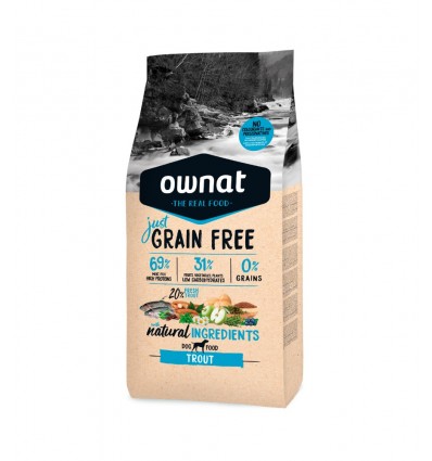 Ownat Cão Grain Free JUST Trout