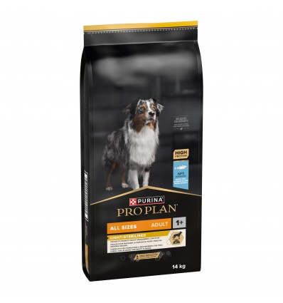 Purina Pro Plan Cão Adult All Sizes Light/Sterilised Peixe Branco