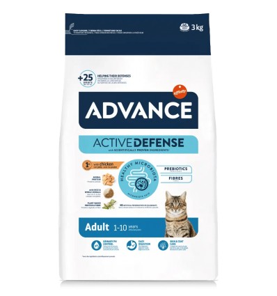 Advance Gato Adulto Frango e Arroz 3Kg