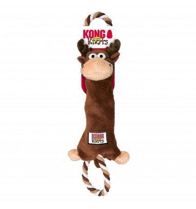 Brinquedo Kong Peluche Tugger Knots Alce - Medium/ Large (51cm)