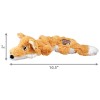 Brinquedo Kong Peluche Scrunch Knots Raposa - Medium/Large (37cm)