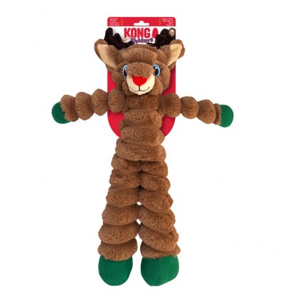 Brinquedo Kong Natal Peluche Shakers Crumples Rena - Xlarge (H24D188)