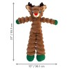 Brinquedo Kong Natal Peluche Shakers Crumples Rena - Xlarge (H24D188)