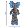 Brinquedo Kong Peluche Shakers Crumples Elefante - Xlarge (SHCX1E)