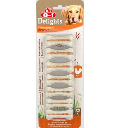 8in1 - Delights Strong 140g (7ossos)