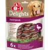 8in1 Snacks Cão Delights Duck Spirals (6un)