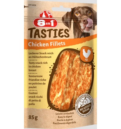 8in1 Snacks Cão Tasties Chicken Fillets 85gr