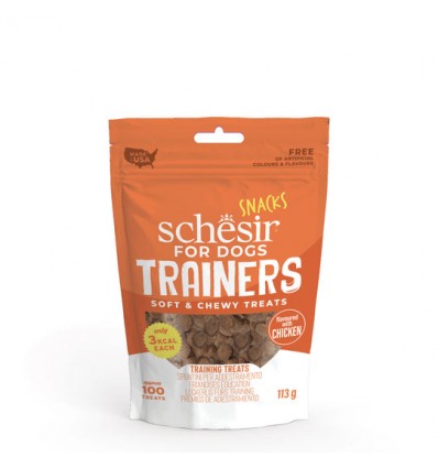 Schesir Snacks Cão Trainers 3kcal Frango 113gr