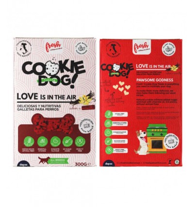 Fresh Snacks Cookie Dog Treats Love is in the air 300g