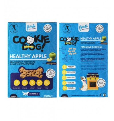 Fresh Snacks Cookie Dog Treats Healthy Apple 300g