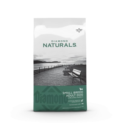 Diamond Naturals Cão Adulto Raças Pequenas Borrego e arroz