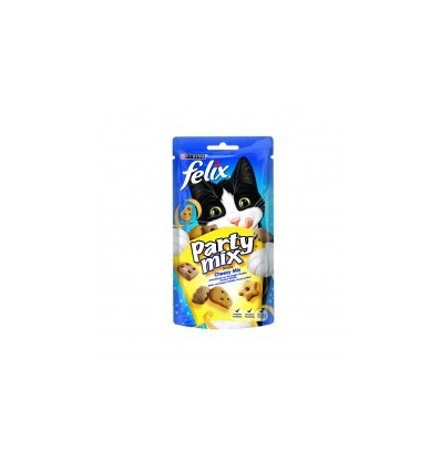 Purina Felix Party Mix Snacks Queijo 60g