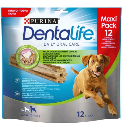 PURINA DentaLife Snack Large 25-40kg (maxi pack 12 sticks)