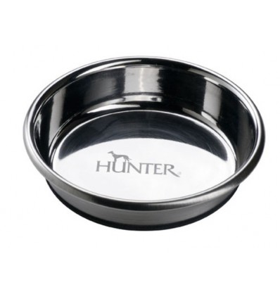 Alimentador Hunter em Aço Inoxidável Antiderrapante - M (0,55 L)