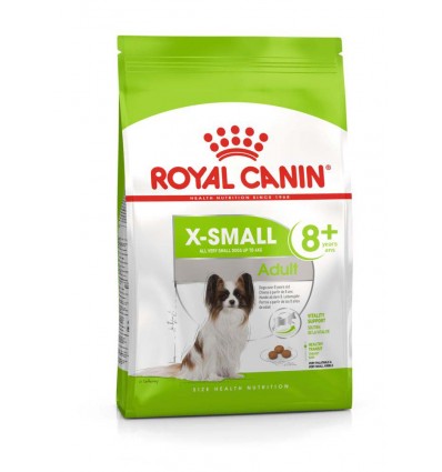 Royal Canin X-small Adult 8+, Cão, Seco, Sénior, Alimento/Ração