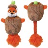 Brinquedo Kong Peluche Puzzlements Raposa - Large